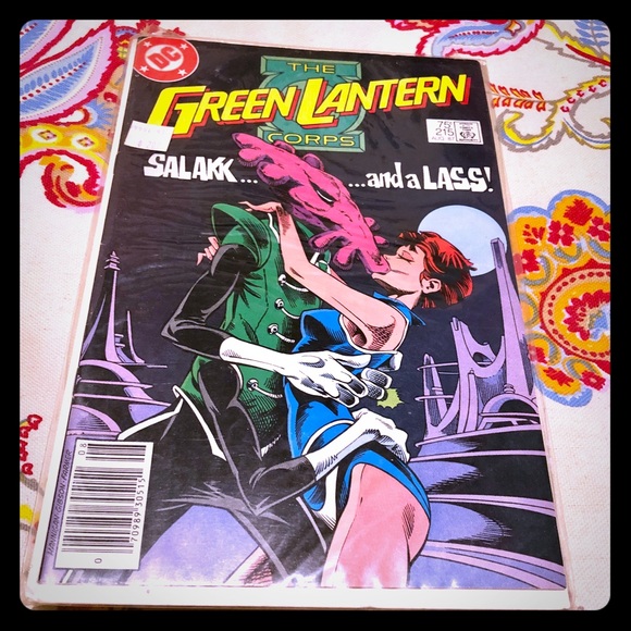 DC Comics Other - GREEN LANTERN COMIC UNOPENED #215, NM- Salakk....